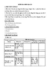 Kiểm tra môn địa lí 8
